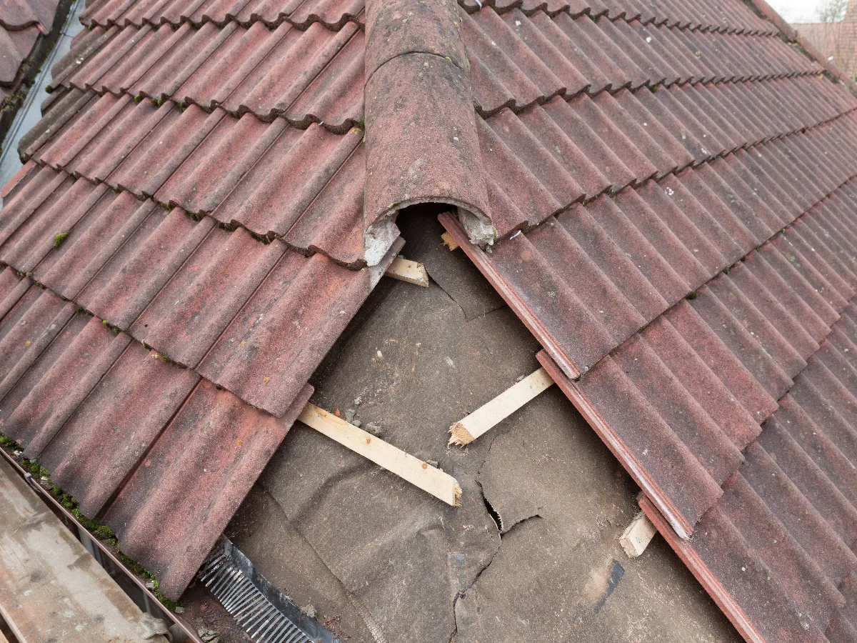 Oakcrest Roofing Ltd carrying out roofing work near Euxton