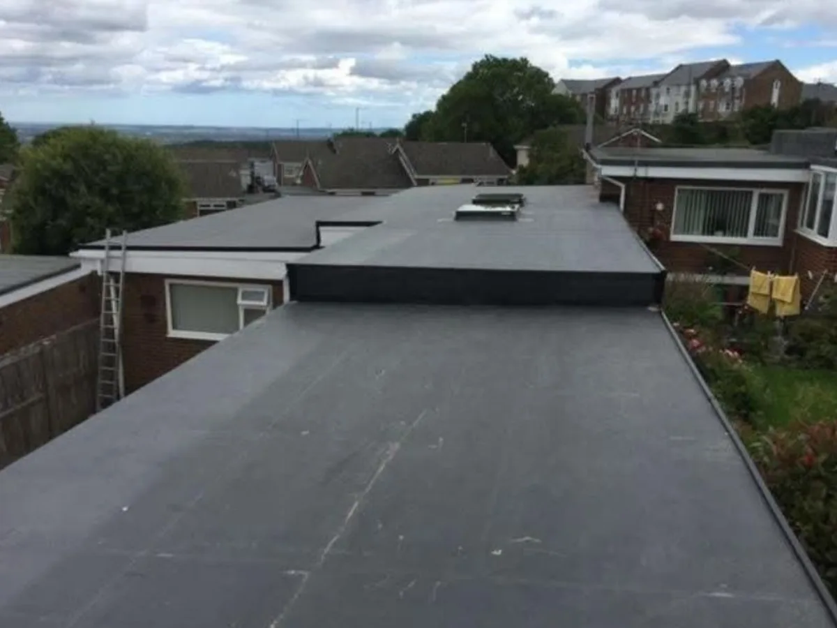 Oakcrest Roofing Ltd carrying out rubber roofs