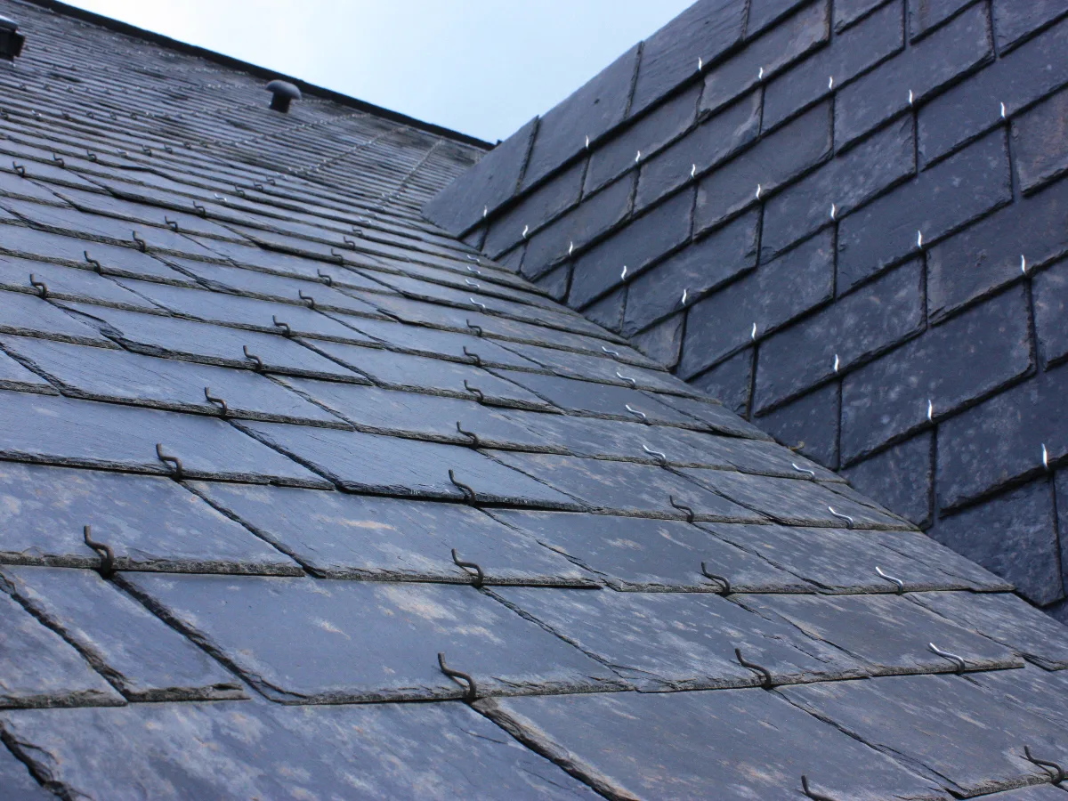 Oakcrest Roofing Ltd carrying out slate roofs